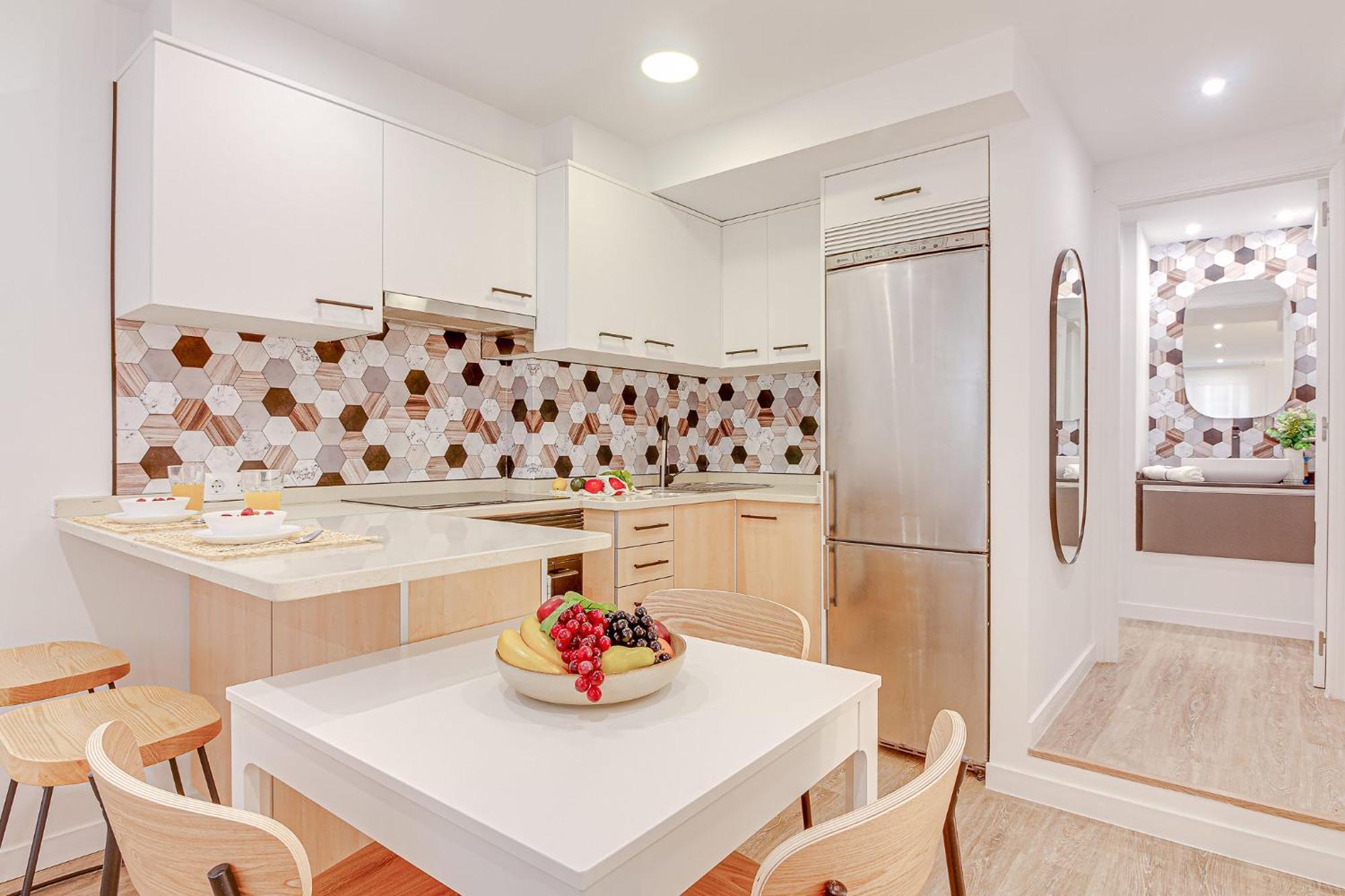 Diseno A Coruna Con Garaje Gratis By Theblueapartments Com Exterior photo