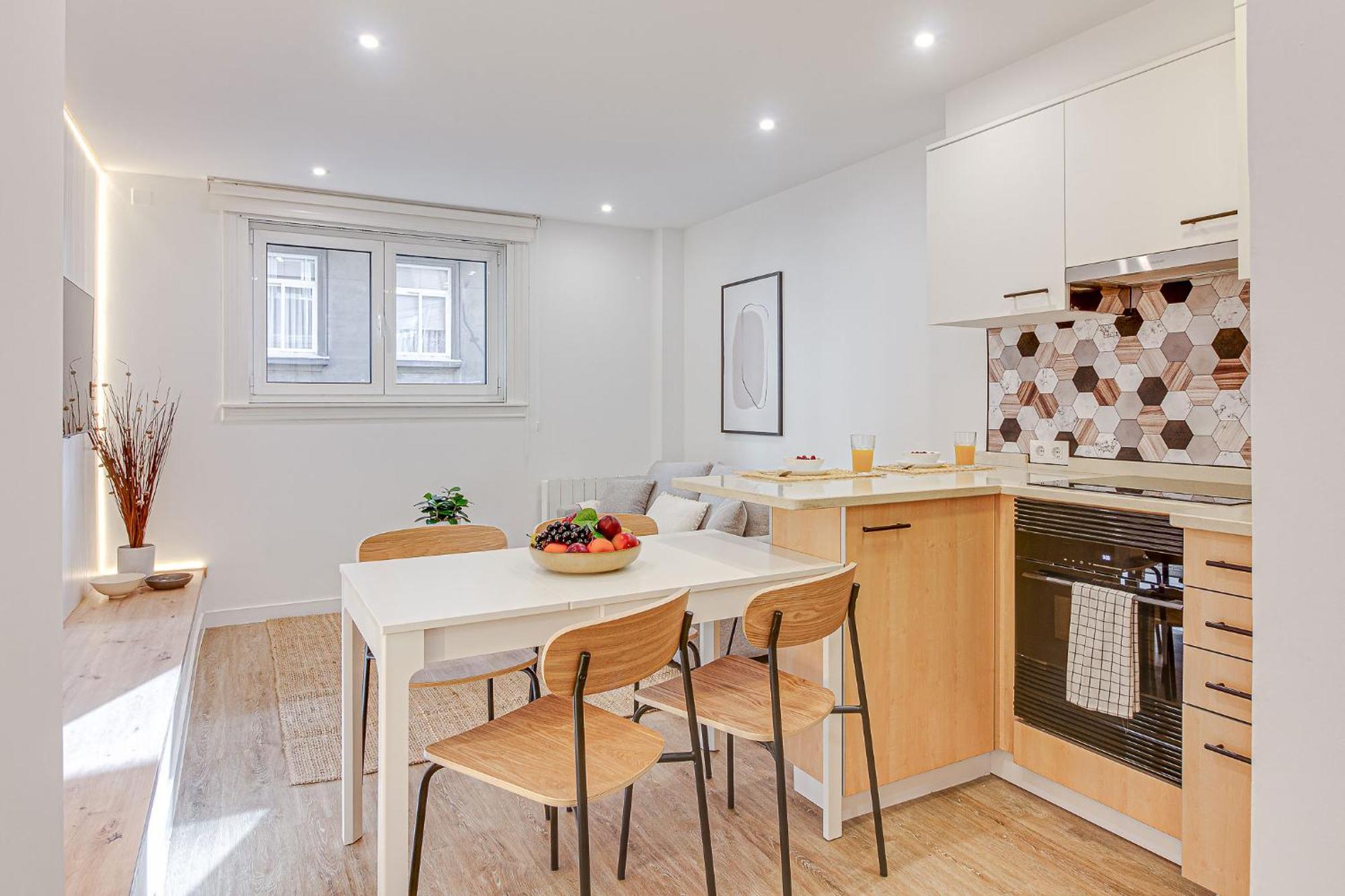 Diseno A Coruna Con Garaje Gratis By Theblueapartments Com Exterior photo