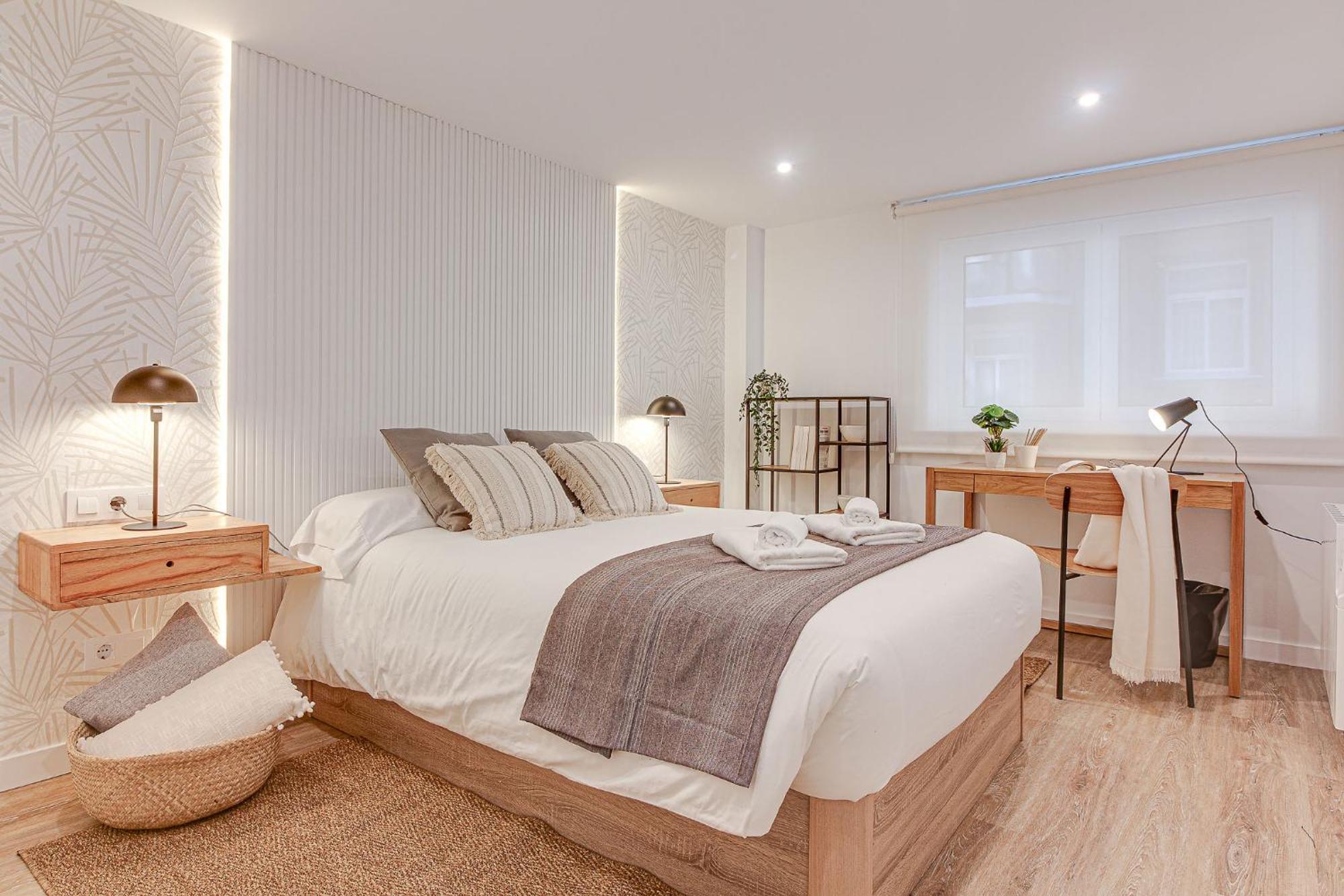 Diseno A Coruna Con Garaje Gratis By Theblueapartments Com Exterior photo